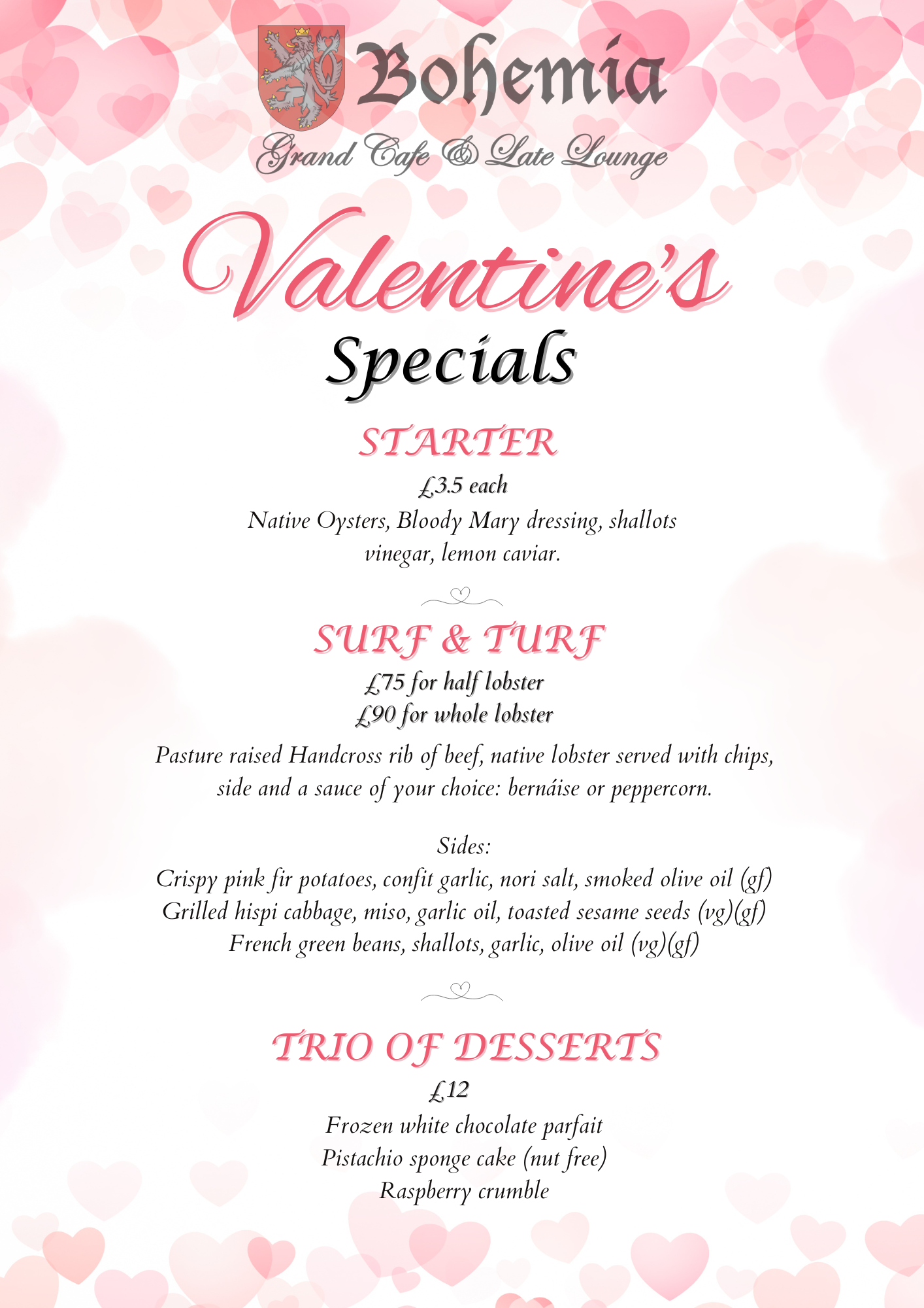 Valentines Day Menu3